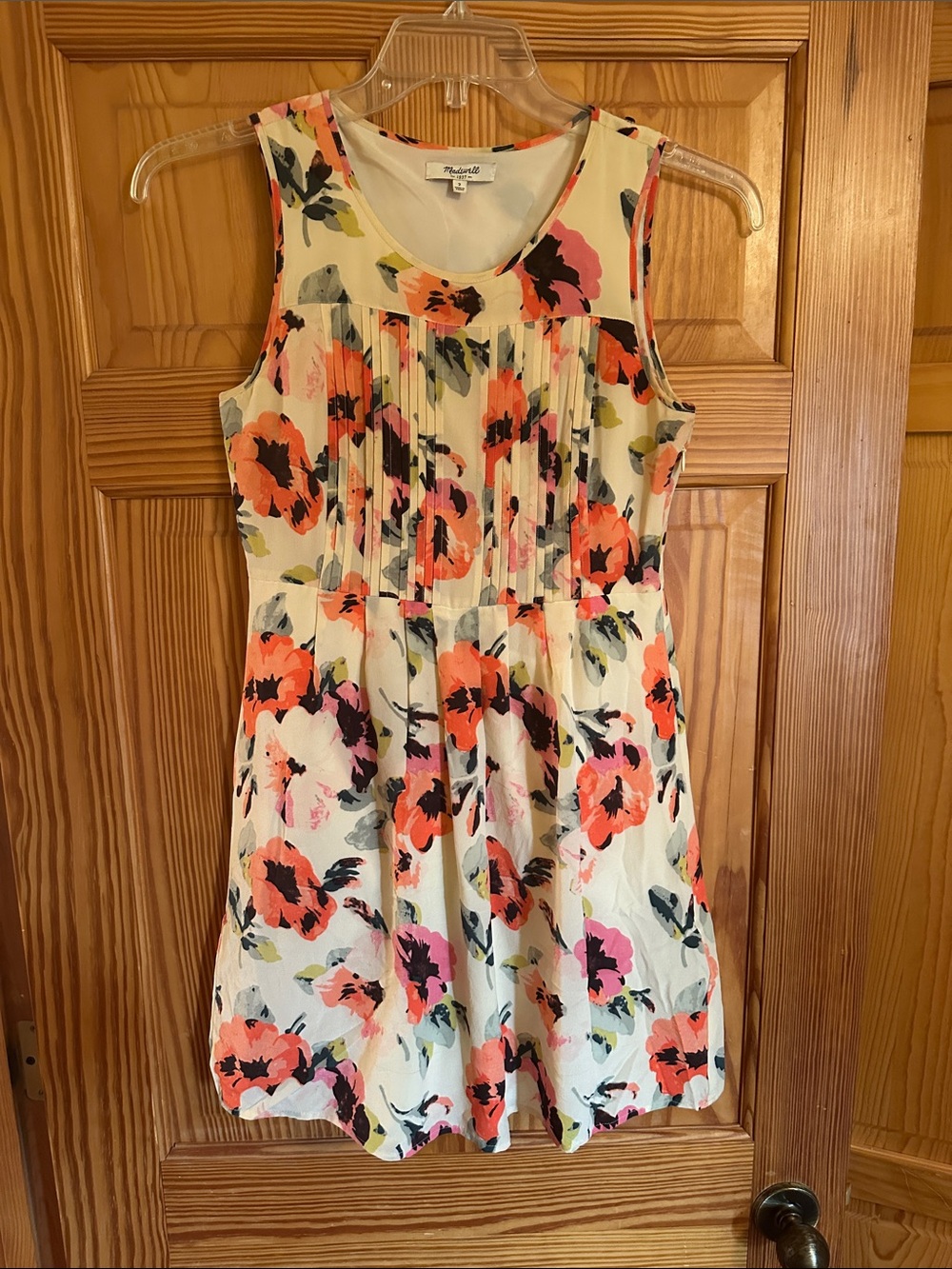 Madewell Floral Sleeveless Dress Size 2